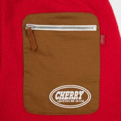 Cherry Mountain Sherpa Pants (Red) Discount