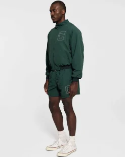 Cherry Nylon Championship Jacket (Cactus) Fashion