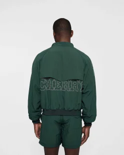 Cherry Nylon Championship Jacket (Cactus) Fashion