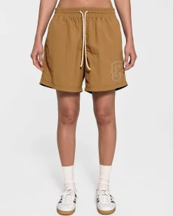 Cherry Nylon Championship Shorts (Camel) Outlet