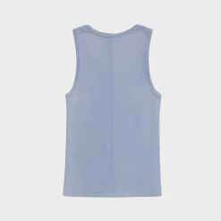 Cherry Off Road Tank Top (Dusty Blue) New