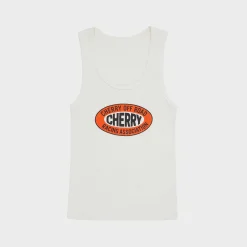 Cherry Off Road Tank Top (White) Discount