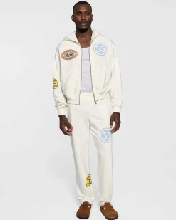 Cherry Off Road Zip-Up Hoodie (Vintage White) Discount