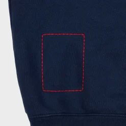 Cherry Outdoorsman Henley Hoodie (Navy) Shop