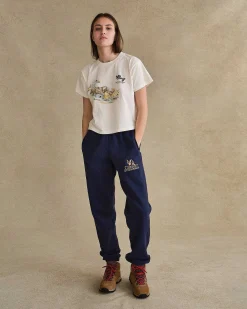 Cherry Outdoorsman Sweatpants (Navy) Flash Sale