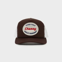 Cherry Power Tools Mesh Trucker (Espresso) New