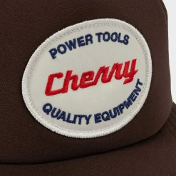 Cherry Power Tools Mesh Trucker (Espresso) New