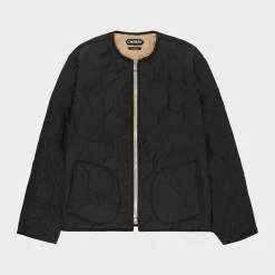 Cherry Quilted Shell Jacket (Black) Clearance