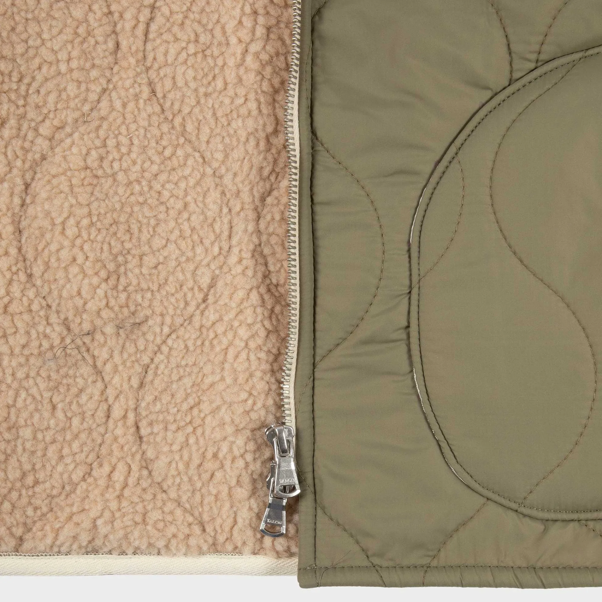 Cherry Quilted Shell Jacket (Green) Best Sale