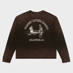 Cherry Ranch Thermal Shirt (Espresso) Cheap