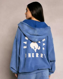 Cherry Ranch Wear Zip-Up Hoodie (Royal) Store