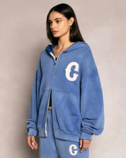 Cherry Ranch Wear Zip-Up Hoodie (Royal) Store