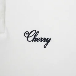 Cherry Red Bull Racing Henley Sweatshirt (White) Outlet
