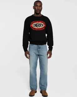 Cherry Relaxed 5 Pocket Denim (George Wash) Clearance