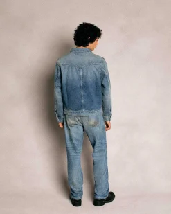 Cherry Relaxed 5 Pocket Denim (Indigo) Outlet