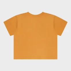 Cherry Ride It, Rev It Boxy Baby Tee (Orange) Sale