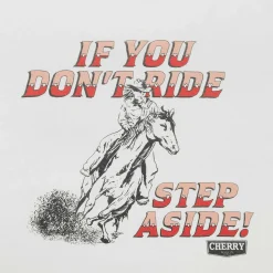 Cherry Ride Pocket Tee (White) Best