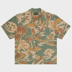 Cherry Safari Vacation Shirt (Camo) Fashion