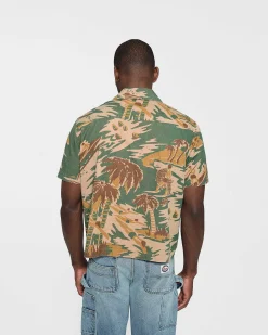 Cherry Safari Vacation Shirt (Camo) Fashion