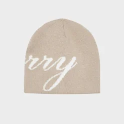 Cherry Skull Cap Beanie (Khaki) Best