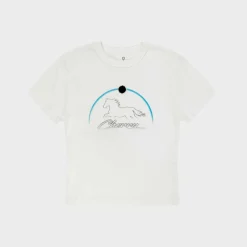 Cherry Stardust Baby Tee (Vintage White) Online