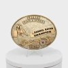 Cherry Sterling Sliver Barrel Racing Champion Buckle (Silver) Best
