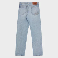 Cherry Straight Leg 5 Pocket Denim Jeans (George Wash) Hot