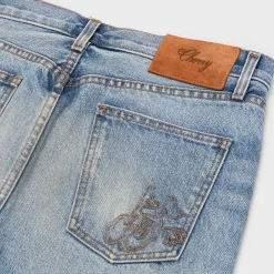 Cherry Straight Leg 5 Pocket Denim (Indigo) Online