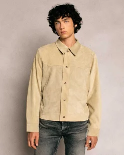 Cherry Suede Western Jacket Hot