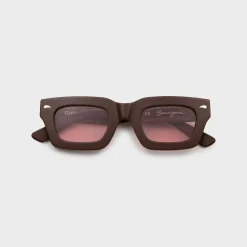 Cherry Swingers (Chocolate Brown W/ Rose) Hot
