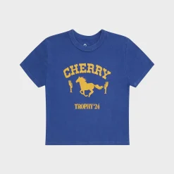 Cherry Trophy Baby Tee (Royal) Best