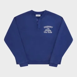 Cherry Trophy Henley Crewneck (Royal) Best