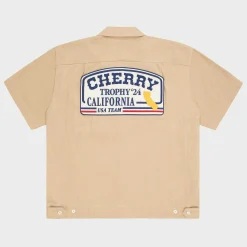Cherry Trophy Mechanic Shirt (Sand) Cheap