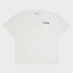 Cherry Trophy Premium Organic Cotton T-Shirt (Vintage White) Cheap