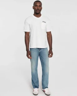 Cherry Trophy Premium Organic Cotton T-Shirt (Vintage White) Cheap