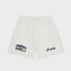 Cherry Trophy Sweatshorts (Vintage White) Best Sale