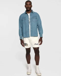Cherry Trophy Sweatshorts (Vintage White) Best Sale