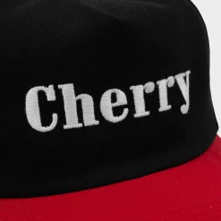 Cherry Two Tone Classic 5 Panel (Black/Red) Sale