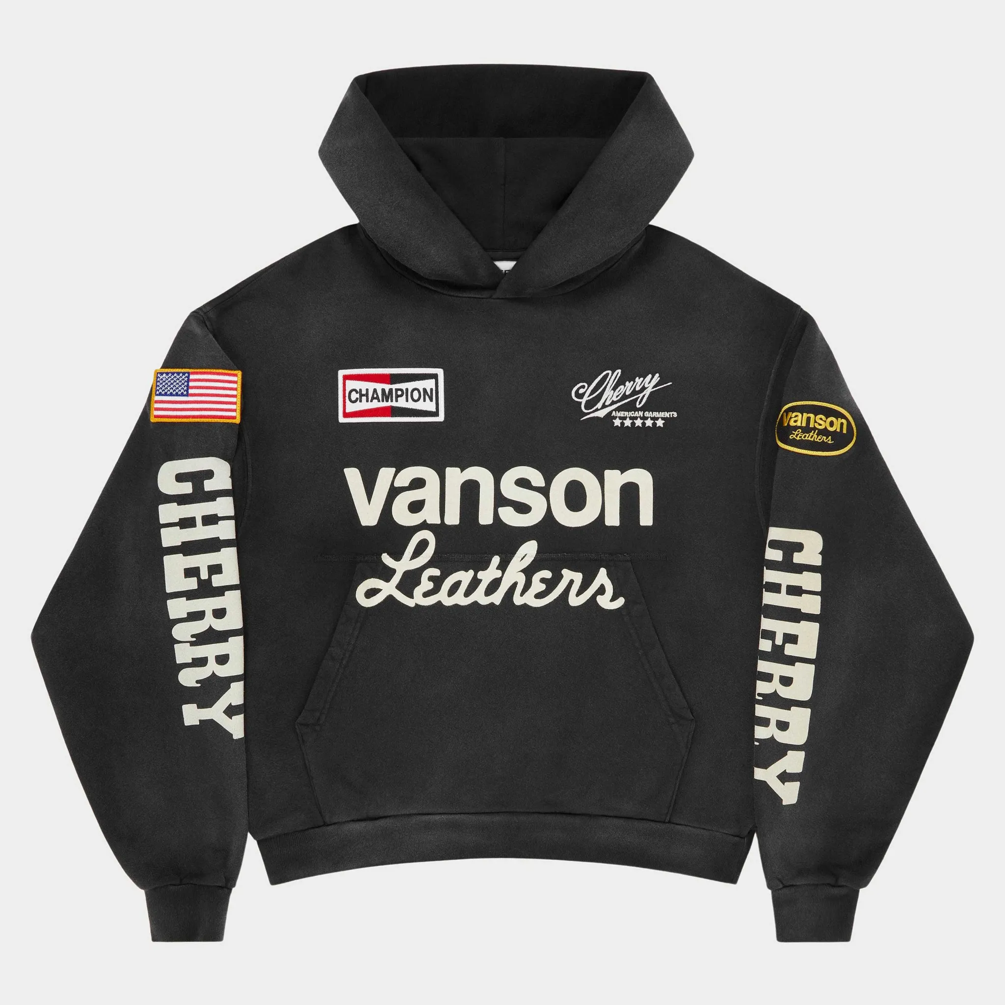 Cherry Vanson Hoodie (Vintage Black) Discount