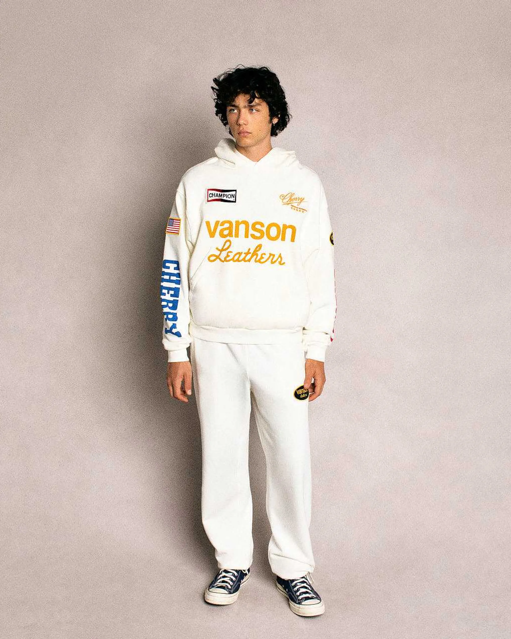 Cherry Vanson Hoodie (Vintage White) Store