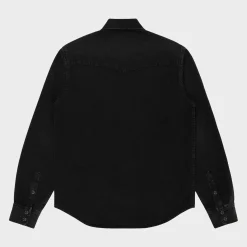 Cherry Western Snap Shirt (Black) Online