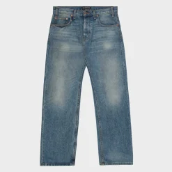 Cherry Wide Leg 5 Pocket Denim (Indigo) Best Sale
