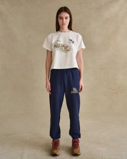 Cherry Wilderness Boxy Baby Tee (White) Best Sale