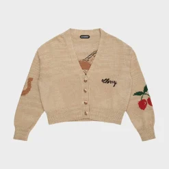 Cherry Womens Stables Cardigan (Heather Oat) Shop