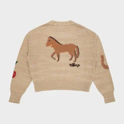 Cherry Womens Stables Cardigan (Heather Oat) Shop