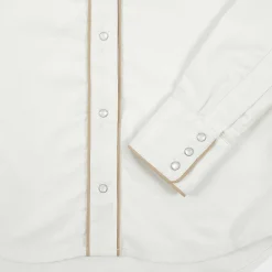 Cherry Womens Western Rodeo Shirt (White) Discount